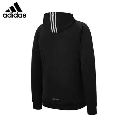 ADIDAS阿迪达斯外套男加绒卫衣夹克男加绒2025年新款秋冬季连帽运动开衫 IM7489【官方正品 假一罚十】 S