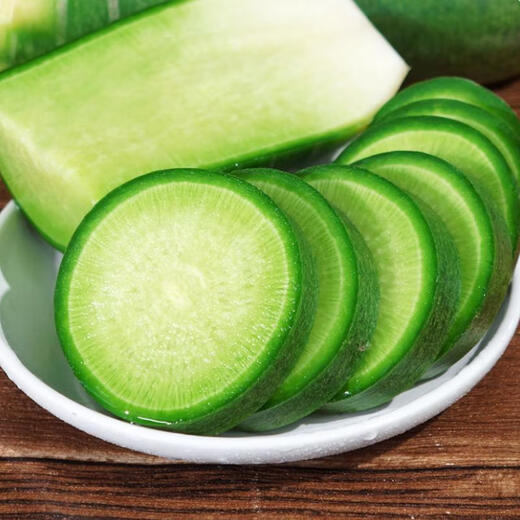 Jingmi Shandong Weifang fruit radish net weight 9Jin Jin is equal to 0.5kg, single fruit starting from 280g, green radish vegetable, straight from the source