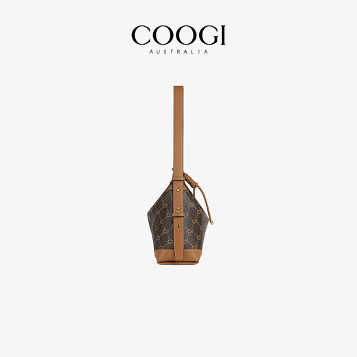 
COOGI Bag Women's 2025 Brand Light Luxury Ladies Bag Birthday Chinese Valentine's Day Gift for Girlfriend and Wife Coffee Color