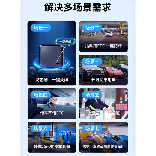 Yusenyi German quality 2025 new etc national universal smart screen display ETC free glass no card etc pass d free glass voice model