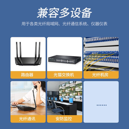 绿联光纤跳线 电信级万兆SC-SC/FC/ST/LC/单模单芯 低烟无卤入户光纤线机房工程专用收发器跳纤尾纤 【LC-SC 单模单芯】工程电信级 NW363 15米