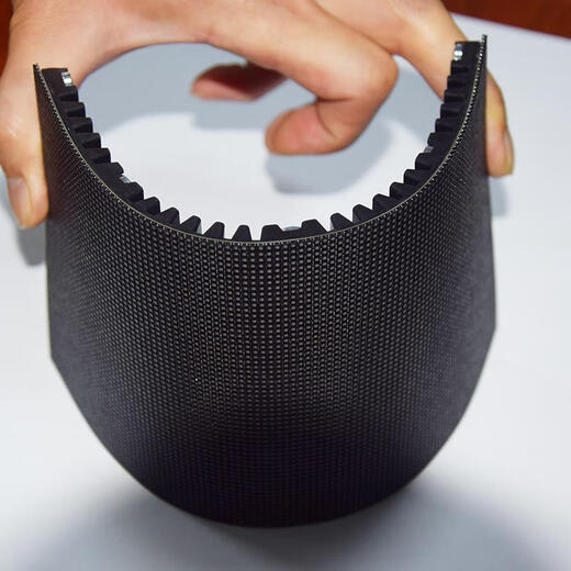 LED display round flexible curved screen curved screen advertising cylindrical screen special-shaped screen character P2.5 soft module indoor P0.9240*120mm