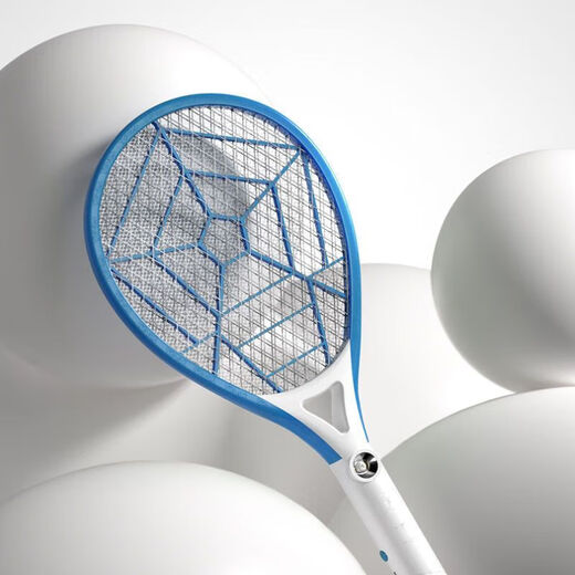 Joyoung Beauty electric mosquito swatter household rechargeable electric mosquito swatter large mesh fully automatic electric mosquito swatter durable rechargeable mosquito repellent DD DQ-plug charging - green - no lighting