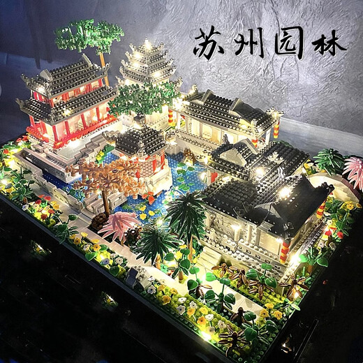 乐高兼容积木布达拉宫建筑成年超难度巨大型男孩12拼装10玩 大【12250颗粒】送灯光