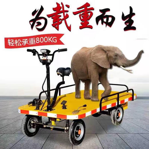 Siemens (SIEMENS) electric four-wheel flatbed truck flatbed truck snack construction site greenhouse orchard transport truck stall riding donkey manufacturer 1.5 meters wide 3 meters long 1500w motor 60v-32A8