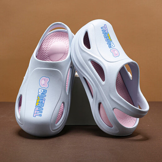 Girls Baotou Sandals 2025 Summer New Children's Non-Slip Soft Soled Beach Shoes for Middle-aged and Older Girls to Wear Sandals Green 33