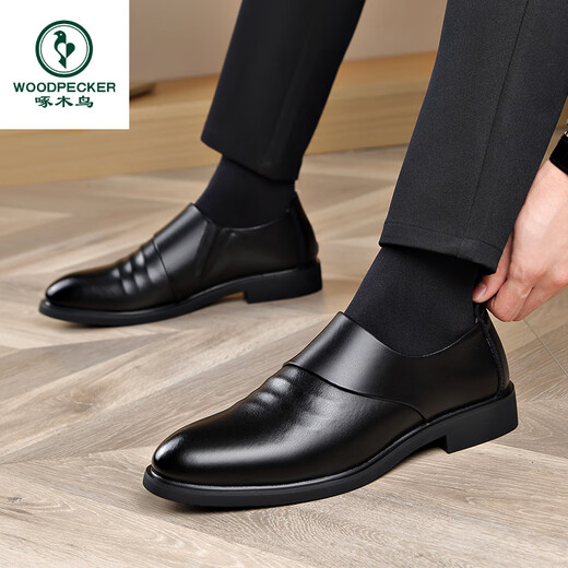 Zapatos de cuero de pájaros carpinteros para hombres en verano