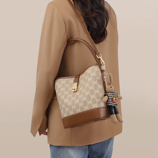 爱情海包包女包斜挎包女单肩手提水桶包大容量生日元旦礼物送女生女友