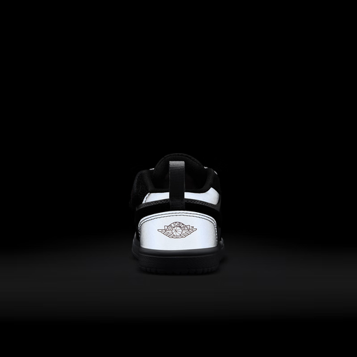 耐克（NIKE）Jordan乔丹男女童婴童易穿脱运动鞋宝宝IB3886 106白/火焰红/黑/亚银 21