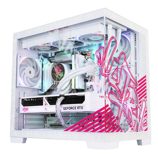 AMD Ryzen R7 9800X3D/5070/5070Ti/5080/5090D Official Subsidy Computer Host E-Sports Complete Game Desktop Delta Mobile Assembly Computer Configuration Three 9800x3d RTX5070 Pure White Sea View Room