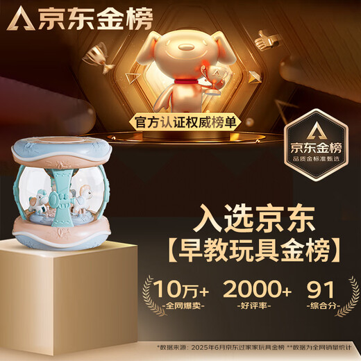 Aozhijia Baby Toys 0-1 an Drum Hand-Pat Musique Slap tambour Enfants Early Education Machine Baby Year Year Gift