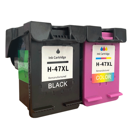 
Mengxiang is suitable for HP HP47 ink cartridges suitable for HP4825/4826/4828/4829/4877 printer ink cartridges [Recommended] HP47 ink cartridges black color set