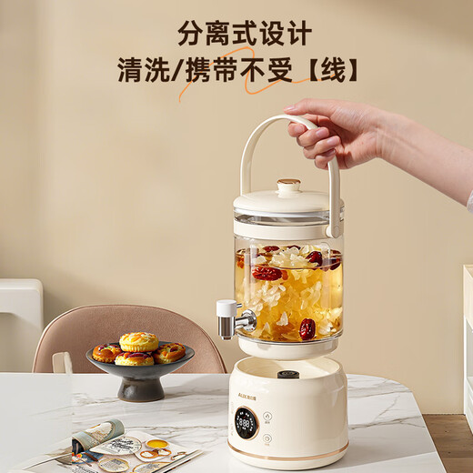 Oaks electric kettle with water heating and insulation integrated fully automatic constant temperature electric kettle faucet health pot multi-stage temperature control kettle flower teapot 3L large capacity household smart tea maker 3L