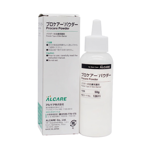 ALCARE stoma powder skin care powder 12611 ALCARE skin care accessories imported from Japan [1 piece] 12611 skin care powder 50g