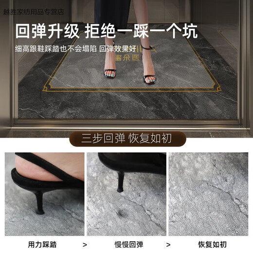 燊虓电梯轿厢地板专用皮革定制logo地毯商用门口防滑垫子仿大理 星宿-14957 1件 定制款联系客服-高级皮革