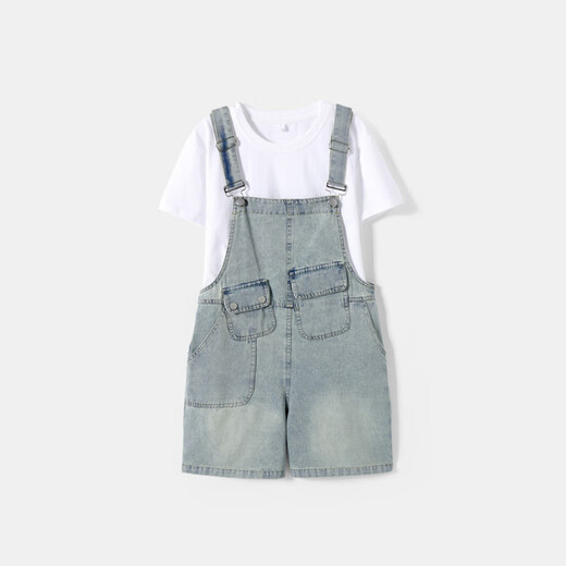 G.Duckkids Girls Girls Grap Borts для женщин Summer Thin 2025 Новый стиль Слим и маленький возраст, уменьшающий возраст, набор подвески с широкой ногой 120 см.