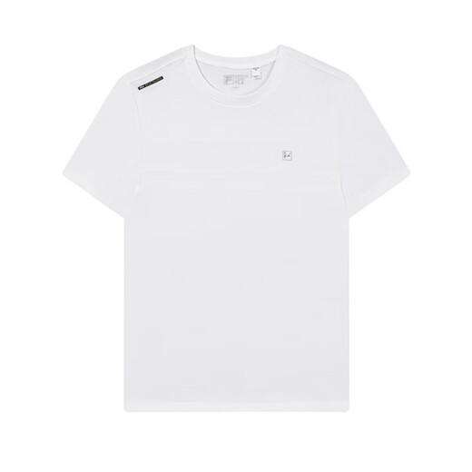 FILA WHITE Modetrend vielseitiges Kurzarm-T-Shirt Herren Standardweiß Standardweiß M 170/92A