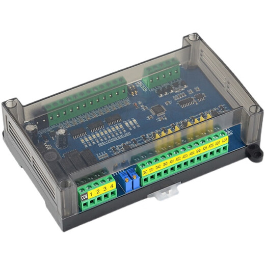 Yuechangsheng RS232/485/TCP Modbusrtu Protocol Remote IO Analog Acquisition Serial Port/Network Control -Modul RS232+4858 in 8 Out Relay