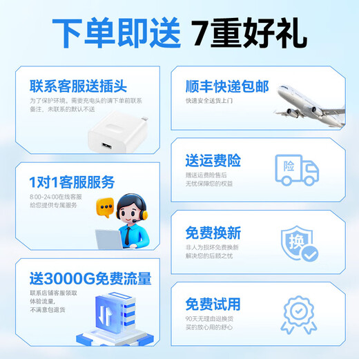 Deqian wifi portátil6 5Ghz de doble banda a nivel nacional 2025 nuevo banco de energía de 10000 mAh tráfico inalámbrico dos en uno telecomunicaciones móviles enrutador portátil doméstico Unicom versión de fibra óptica módulo de penetración de pared de ocho núcleos-red completa de 5Ghz 0 paquete de alquiler mensual una carga por mes sin rutina