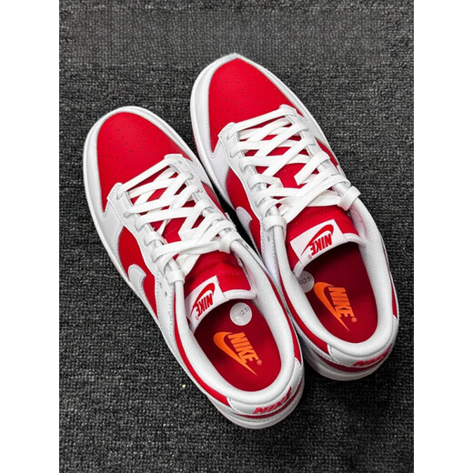 耐克（NIKE）Dunk Low 大学红 反转白红 低帮休闲板鞋DD1391-600 DD1391-600白红  39