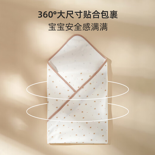 Rhinesen baby bag single newborn pure cotton type A swaddle wrap and delivery room supplies newborn baby wrap and quilt four seasons 2 packs hot air balloon + dream forest 90 90cm