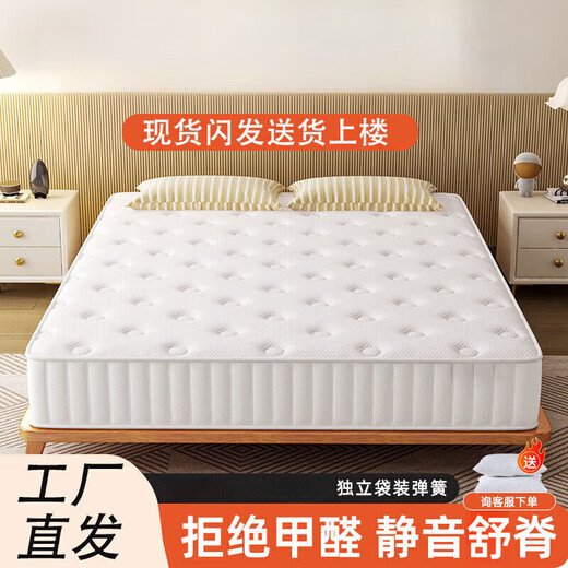 Colchón zhilan 1.8x2m Simmons Spring Mattress 20cm Hard Coconut Palm 1.5x2m dormitorio de hogar Látex Tensi Tensi 22 cm Spring independiente + látex 1350 mm*2000 mm