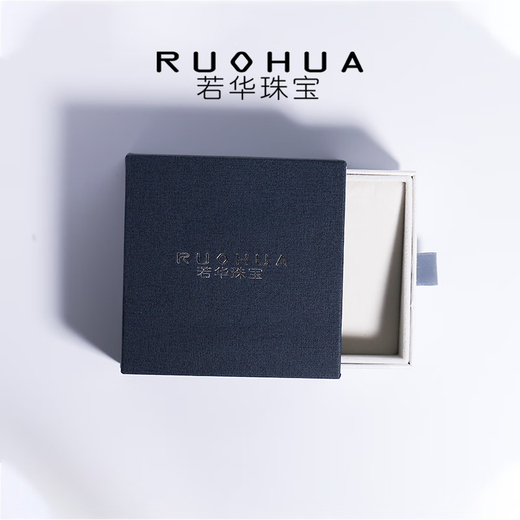 Ruohua (RUOHUA) purple ring flower 2-3mm/tanzanite ring women's 18K gold gemstone tail ring elastic ring gift for girlfriend Tanzanite ring