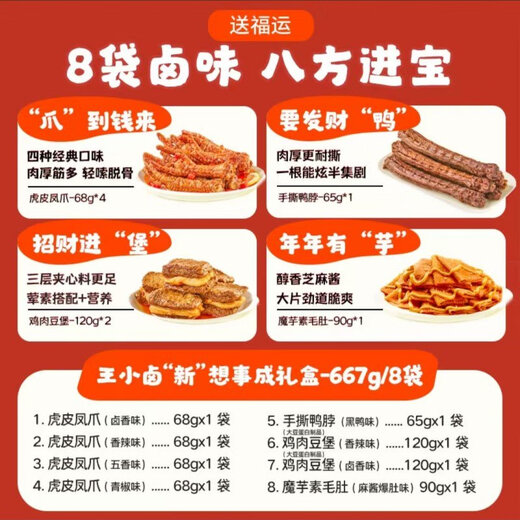 Wang Xiaolu Geschenkbox Bunt