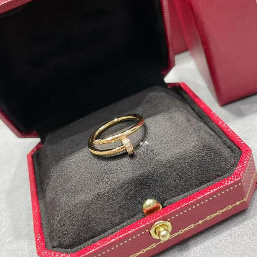 YIBIY new 18K gold fine version head and tail diamond ring for women, fashionable personality, high-end index finger ring for men, couple ring 01-fine version rose gold head and tail diamond ring, size 5