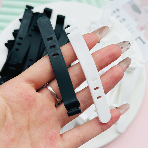 数据线扎带绕线器可调节桌面收纳神器耳机线理线器 黑色一个装特价版