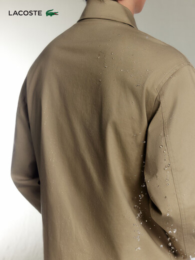 Crocodile (Lacoste) [Même style que Wang Yibo] Lacoste Crocodile français Vêtements pour hommes 25 Veste exécutive à l'étranger BH7027 CB8 / Camel S 46 S