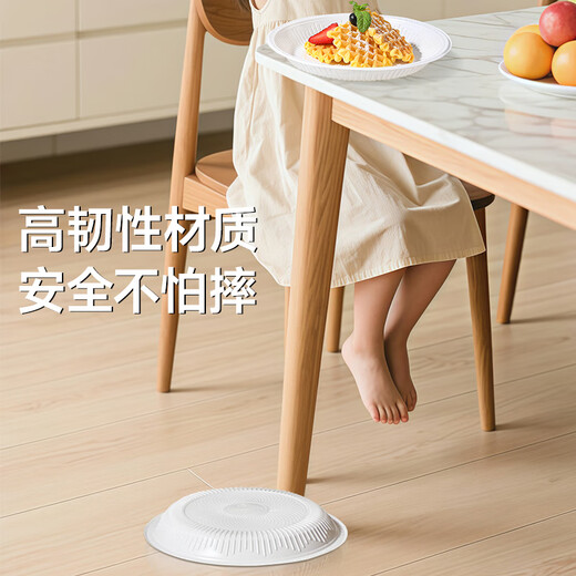 Meliya disposable plate large food grade 23cm*30 camping picnic fruit barbecue cake plate