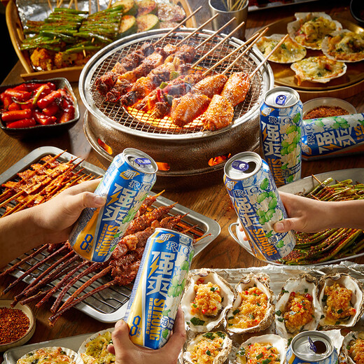 锐澳（RIO）可自由搭配强爽8度系列预调鸡尾酒洋酒气泡果酒500ml大容量 青提茉莉500mL6罐