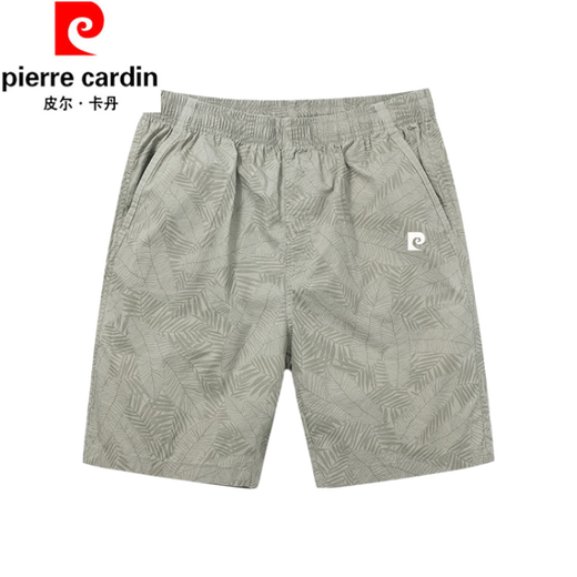 Pier Cardin 100% pure cotton shorts men's summer thin style fashionable and versatile mid-pants loose casual sports 5-point pants beach pants navy blue 9215 M (recommended weight 95-115 Jin [Jin equals 0.5 kg])