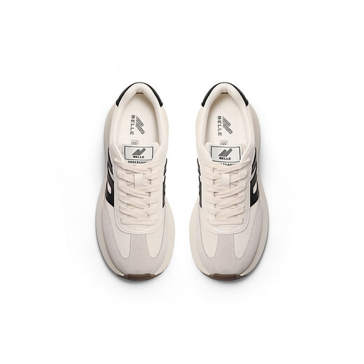 Belle Runway Series Forrest Gump Shoes Women's 24 Autumn Shopping Mall Same Sports Shoes 3E829CM4 Beige 35