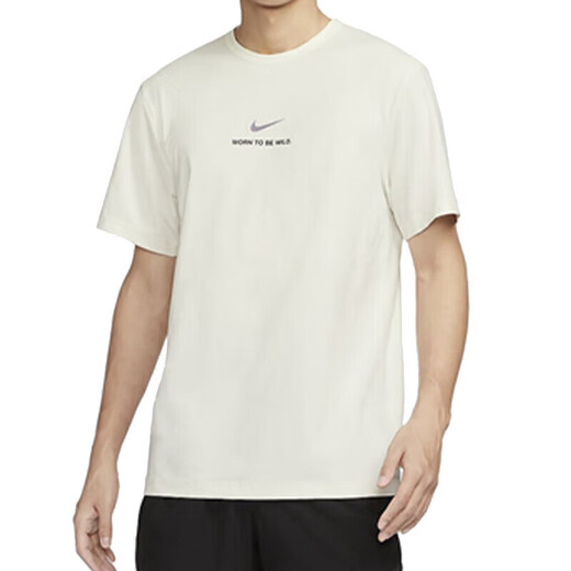 耐克（Nike）短袖T恤男士2025夏季新款运动服舒适透气圆领休闲上衣 HF6169-133 XL