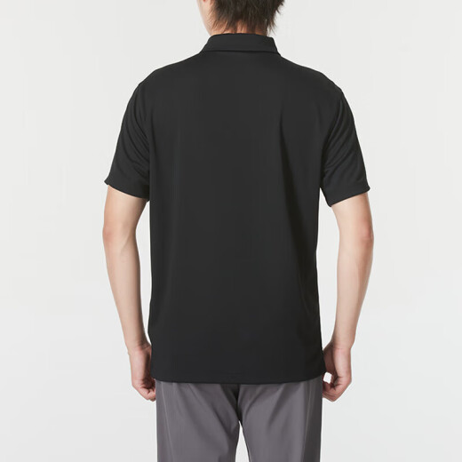 耐克（NIKE）2025夏季POLO衫速干翻领短袖男透气运动T恤休闲上衣 黑色FN3895-010 纯棉针织 正品 XL 150-180斤