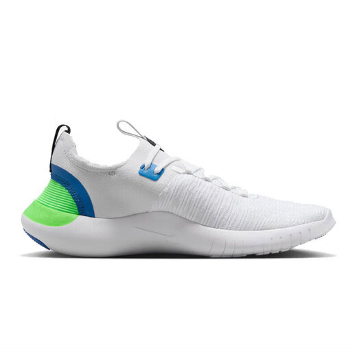 耐克（NIKE）跑步鞋男鞋2025年夏季新款运动鞋FREE RN赤足公路缓震轻便休闲鞋 FB1276-104白色黑蓝绿 39