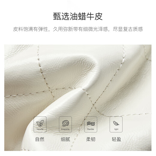 HR赫莲娜包包女包轻奢时尚链条包女头层牛皮单肩斜挎包女七夕礼物