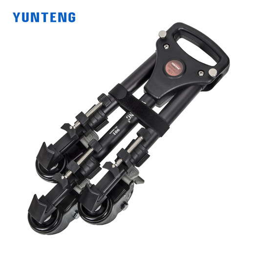 Yunteng (Yunteng) Большое колесо Универсальное движущееся железнодорожные рельсы Мобильная камера Universal Cracket 901 Пустое + 691 штатив