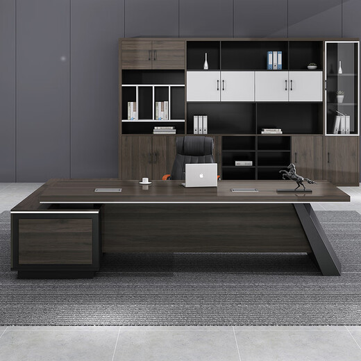 Shengli Boss Desk President Executive Desk Simple Manager Supervisor Single Office Desk and Chair Combination One Front Chair