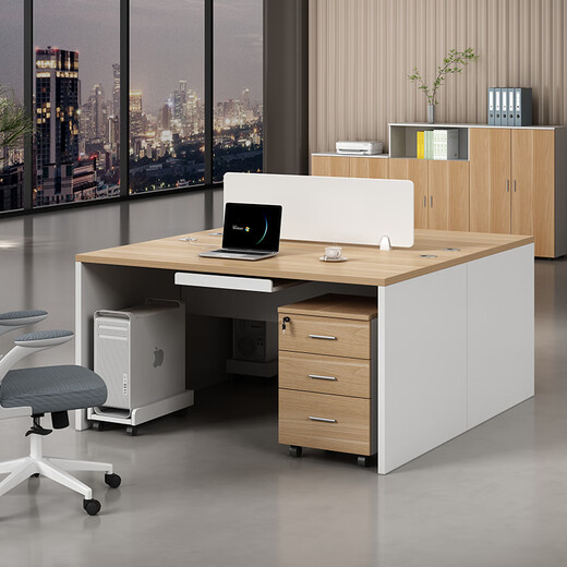 Yum Sheng Feng staff office desk and chair combination simple modern office desk single-seat furniture staff table