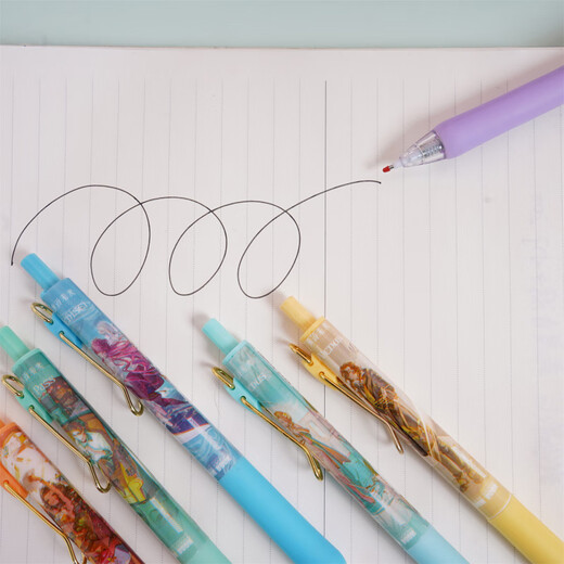Mi Lan Mielanat Rückkehr in die zukünftige neutrale Stift zurück in die zukünftige 1999 New Blind Box Stift Internet Promi zweidimensionale Spiele Peripheraler Briefpapier Drücken