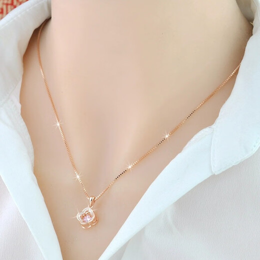 Yingtang Lao Phoenix 999 Necklace Gold Necklace Women's Pendant 2024 New Gold Light Luxury Clavicle Chain Birthday Gift New Love Lao Fengxiang Quality