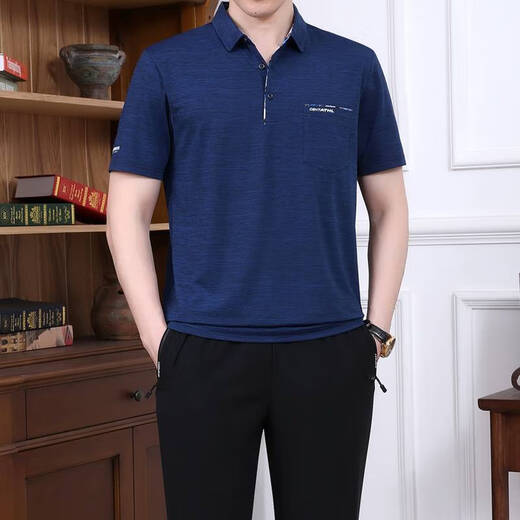 Jeep Spirit Jeep Kurzarm T-Shirt Herren 2025 NEU NEUER mittleren und älteren Sportswear-Set Herren Summer Casual Clothes Zweiteilige Set 753 Gray [Single T-Shirt] L [Vorgeschlagen 100-120 Jin [Jin entspricht etwa 0,5 kg]]]
