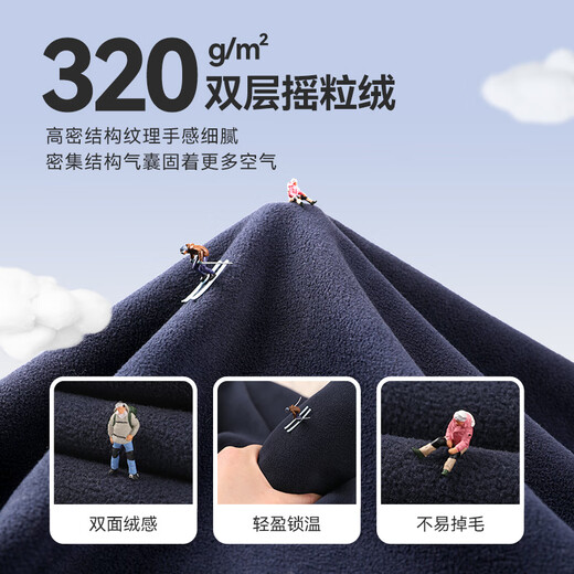 SOUHAIT children's clothing boys and girls polar fleece jacket 2025 autumn and winter new children's three-proof windbreaker versatile fleece top navy blue SHTDND05CC750B09 170