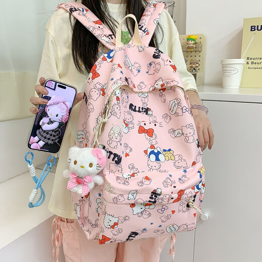 Estudiantes de la escuela secundaria de secundaria francesa, alemana y lu Lu con gran apariencia y nicho de la mochila de graffiti de la escuela secundaria con gran capacidad de mochila