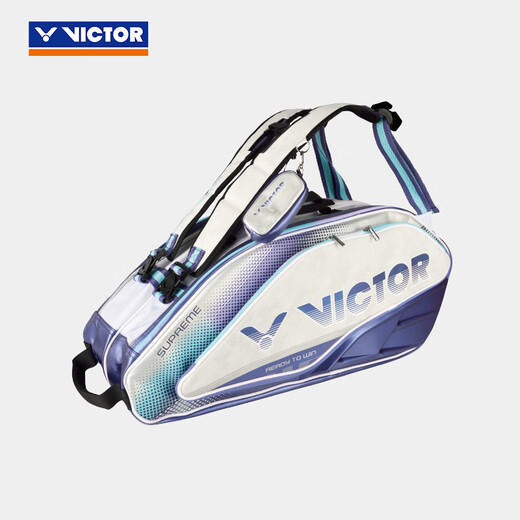 威克多（VICTOR）胜利羽毛球包BR9215单双肩多功能大容量6支装带独立鞋仓隔热层 BR9215-【HB】