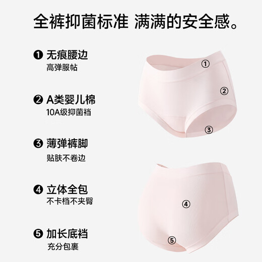 Fenten Women's Mid-Wraist Cear's 3 pares Mujeres sin aliento.