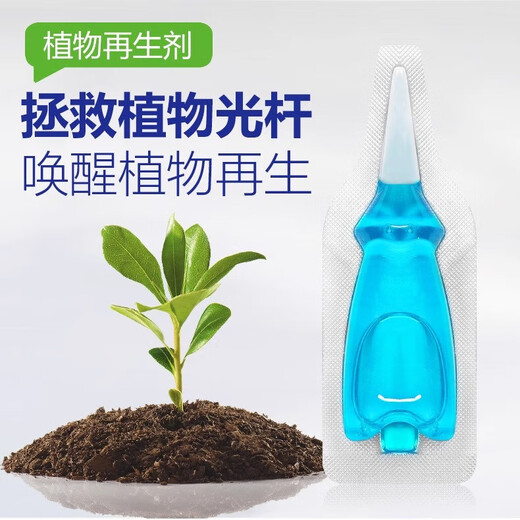 Plant Regeneration Agent Resurrection Liquid Flowers and Green Plants Potted Plants Universal Light Rod Yellowing Money Tree Succulent Growth Nutrient Solution 1 box with 6 bottles in total to rejuvenate + activate dead seedlings